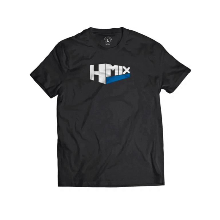 Hmix Official Brand Tee – Black